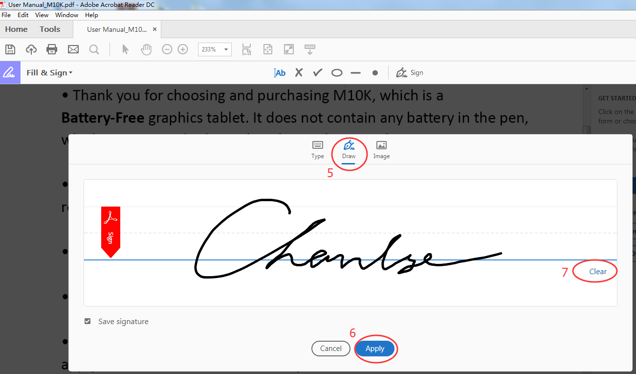 draw a line in adobe acrobat pro dc