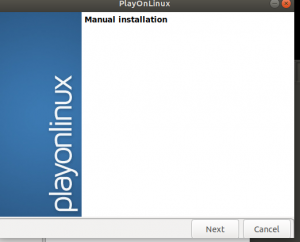 After selecting ‘Install a non-listed program’, go next--run GAOMON on Linux