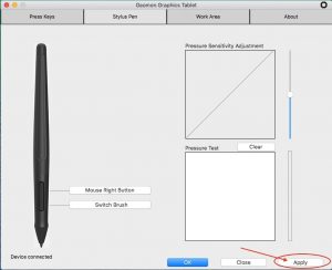 surface pro krita pen pressure