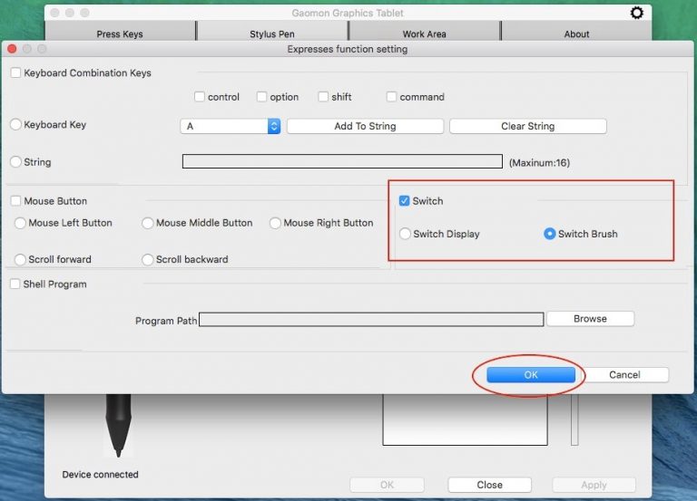 No Pen Pressure in Krita in Mac OS GAOMON Q&A
