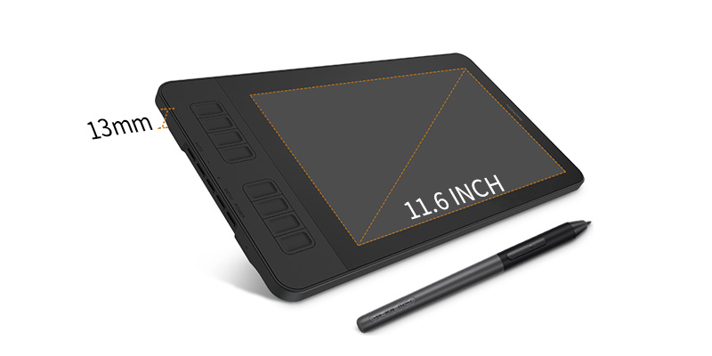 PD1161- ultra-slim drawing display