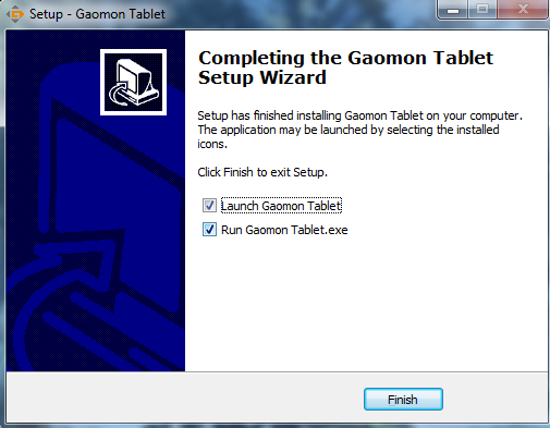 GAOMON official driver installation for your PC
