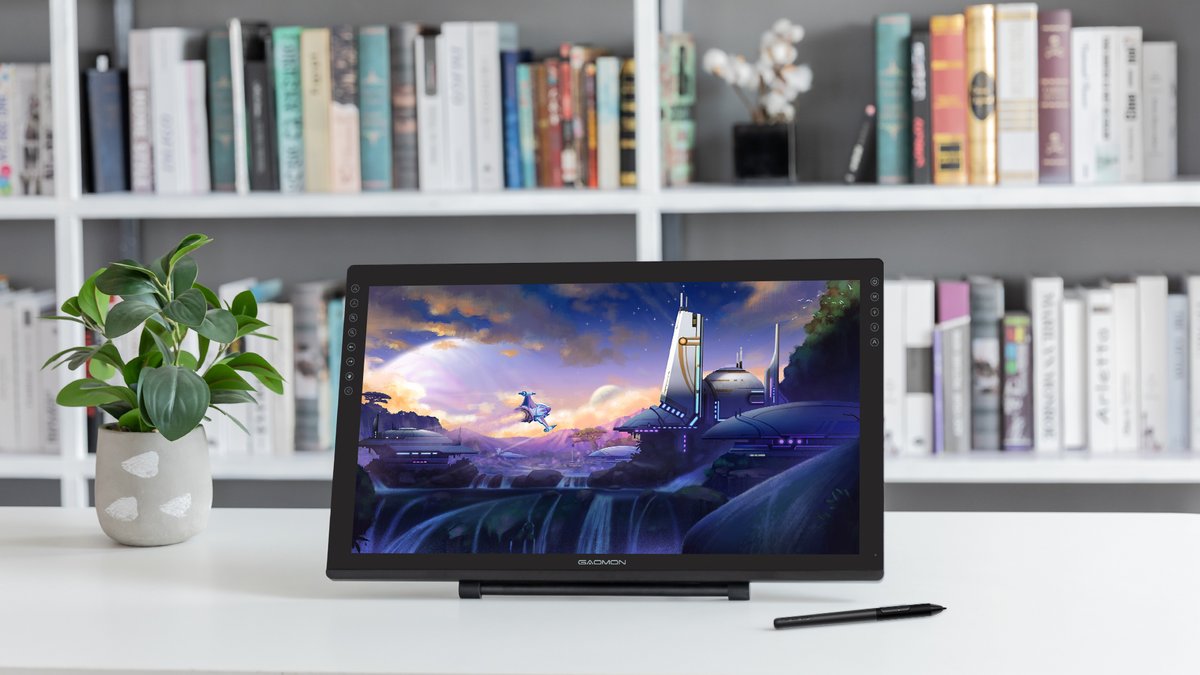 GAOMON PD2200 Review: Big Size Drawing Tablet